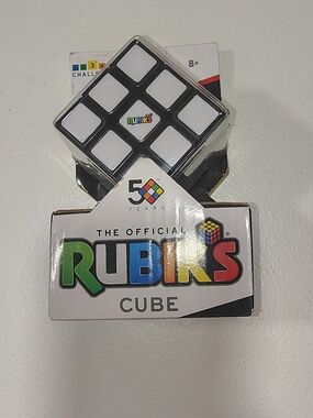 Rubiks Cube 50th 3 x 3 Puzzle Brain Teaser Toy Original Product Spin Master *New